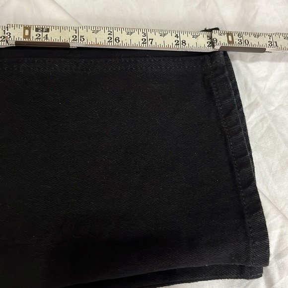 Abercrombie & Fitch The 90's Straight Curve Love Jeans Women's 24 Black - Picture 15 of 15